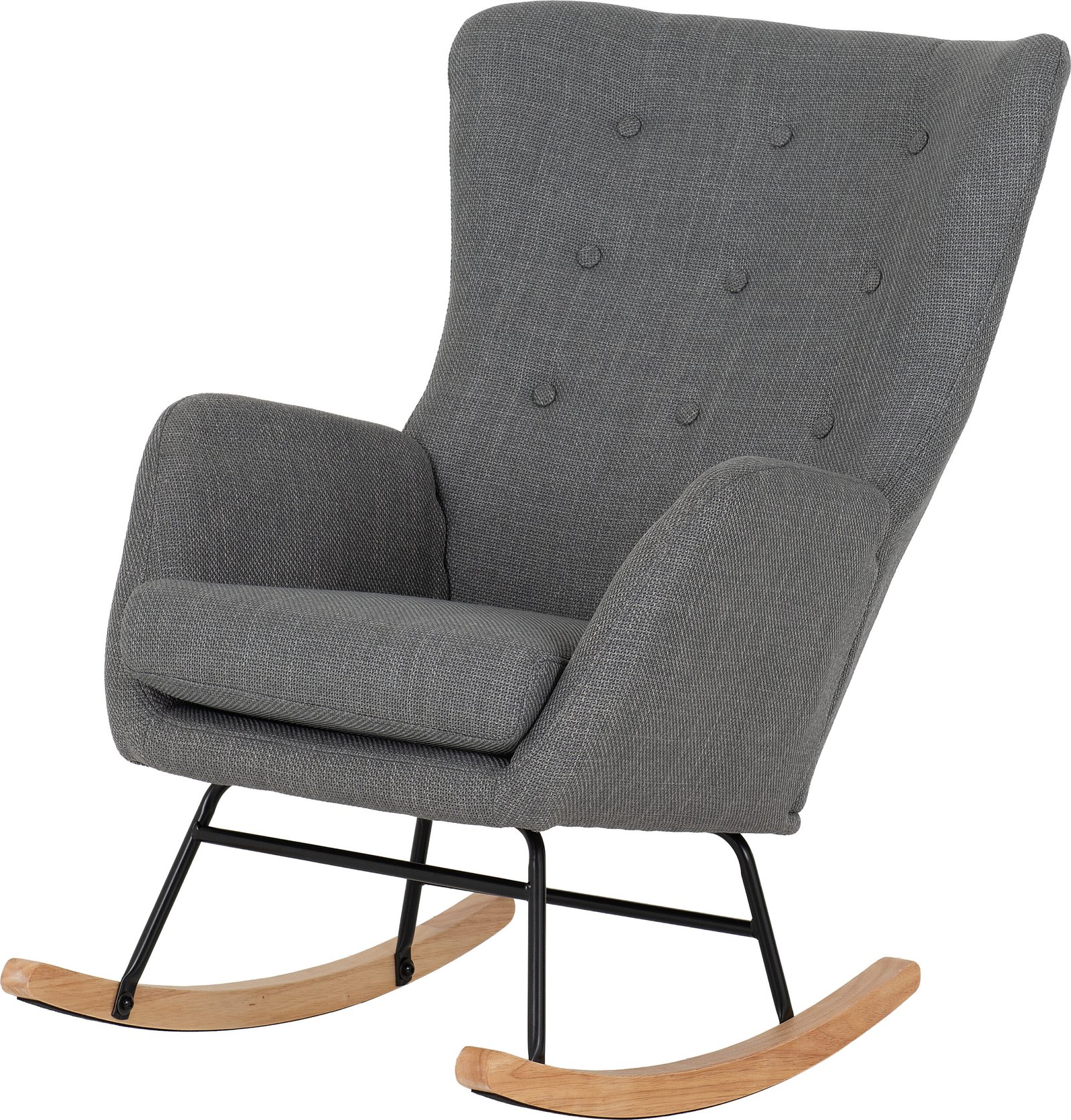 Hayden Rocking Chair Grey - Image 2