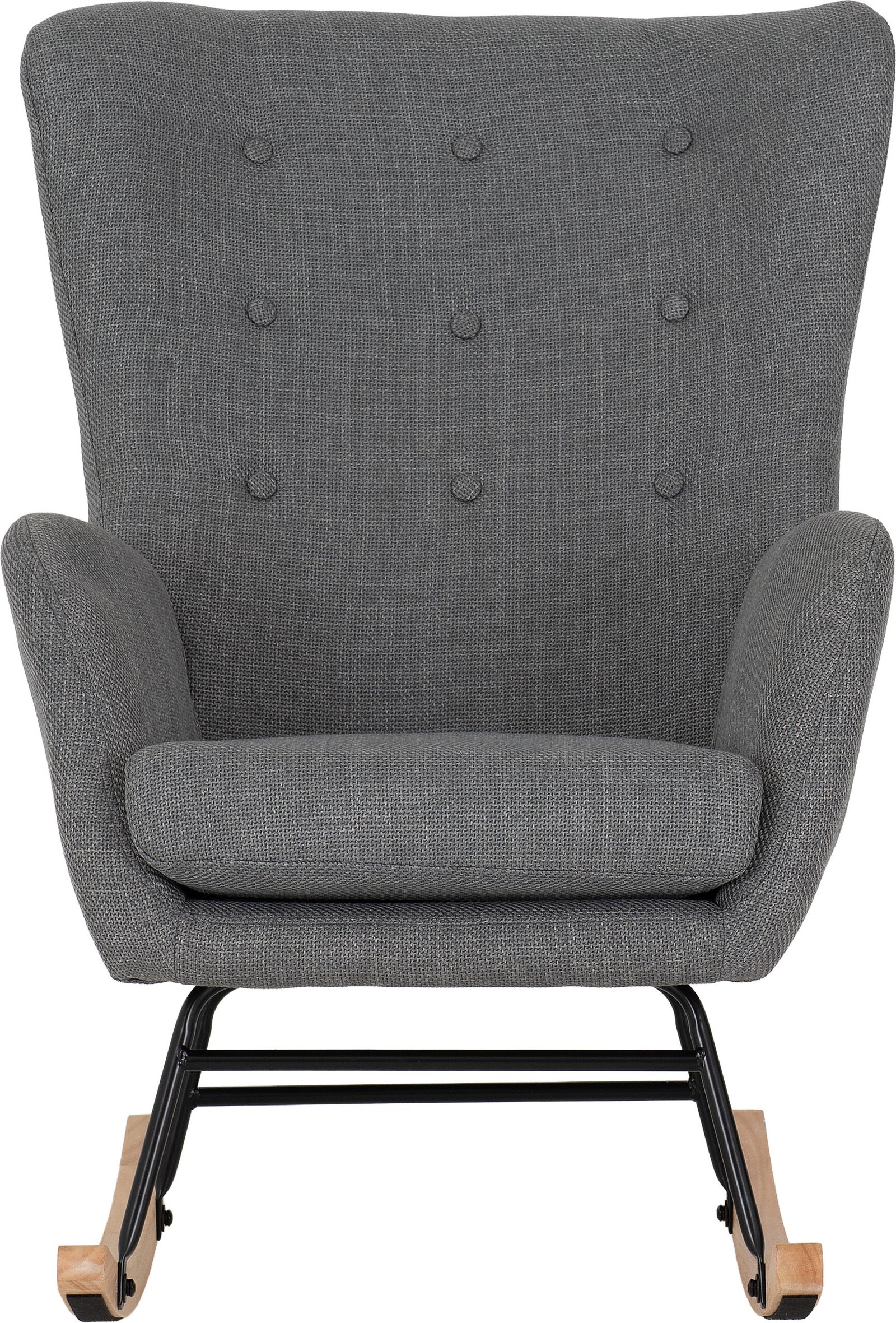 Hayden Rocking Chair Grey - Image 3