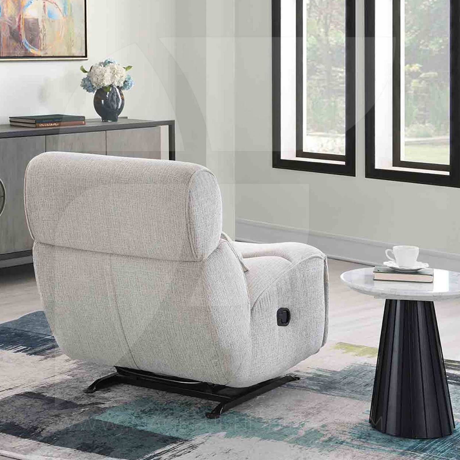 Avebury Manual Recliner Rocker Chair / 3 Colours - Image 4