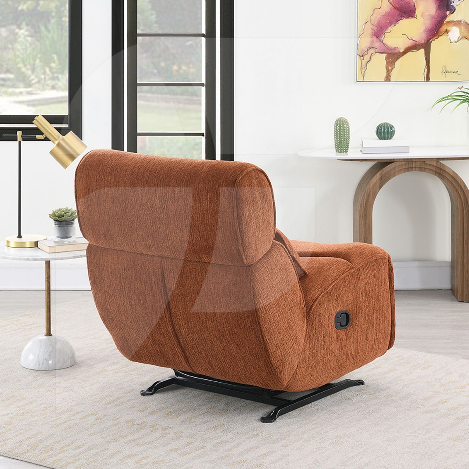 Avebury Manual Recliner Rocker Chair / 3 Colours - Image 7