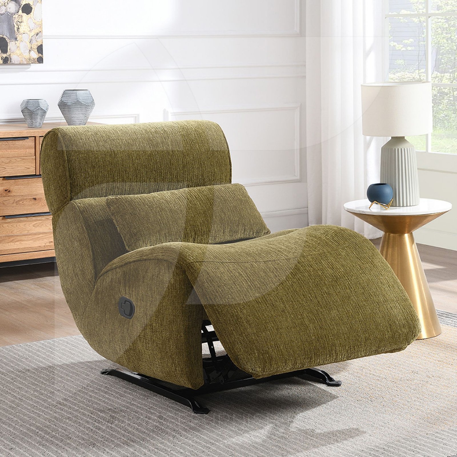 Avebury Manual Recliner Rocker Chair / 3 Colours