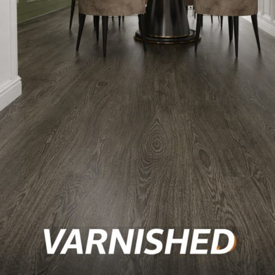 Varnished