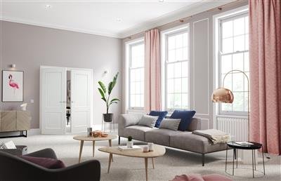 Monroe 2 Panel Door Georgian Style - Image 2