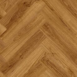 Alternative view of Elenza LVT Herringbone Kentucky Oak