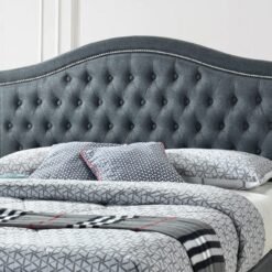 Alternative view of Taylor Grey Linen Bed