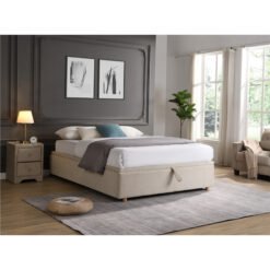 Rio Ottoman Base / Beige Fabric