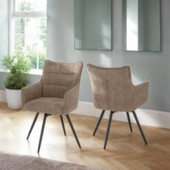 Alternative view of Lewis Carver Swivel Dining Chair / 2 Colours