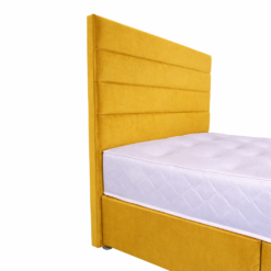 Alternative view of Plush Tubes Floor Standing Headboards / Various Sizes & Colours