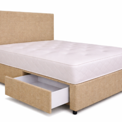 Alternative view of Divan Tweed Base & Headboard 2 Storage Drawers