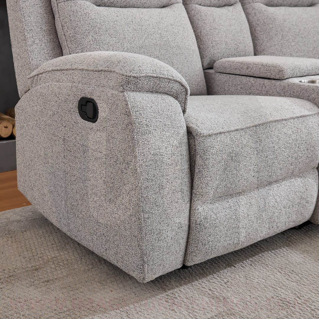 Carlingford 2 Corner 2 Manual Recliner with Console - Image 2