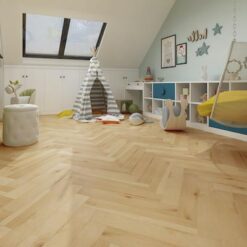 Authentic Herringbone Bleached Oak 12mm