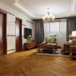 Authentic Herringbone Golden Walnut 12mm