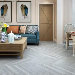 Authentic Herringbone Willow Grey 12mm
