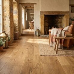 Artisan Plank Smoked Brushed & Lacquered Flooring