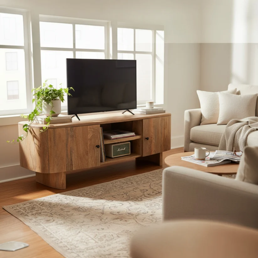 Sindhu 2 Door TV Unit - Image 2