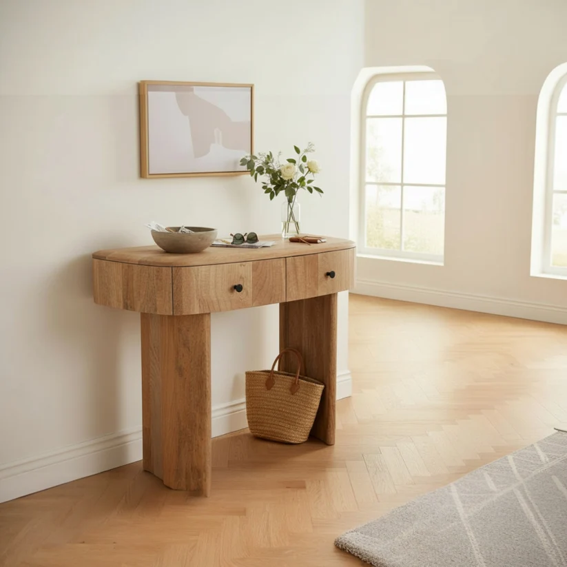 Sindhu 2 Drawer Console Table