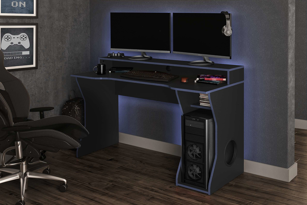 Enzo Gaming Computer Desk / 3 Colours