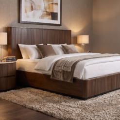 Cleo Walnut Bed